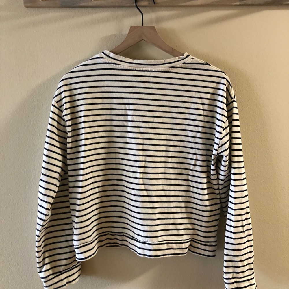Zara Striped Tee - Picture 2 of 6